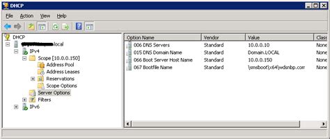 dhcp option 67 example